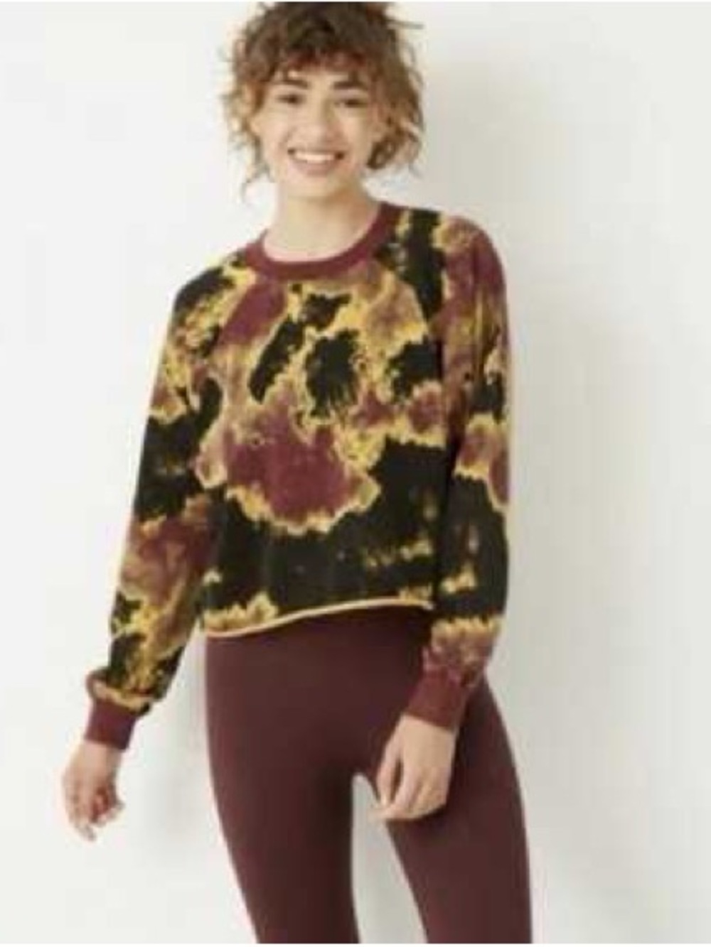 Joy Lab (Target) Marble Print Crewneck Sweatshirt Size M — NWT